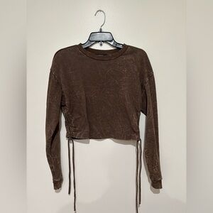 Forever 21 Brown long sleeve top